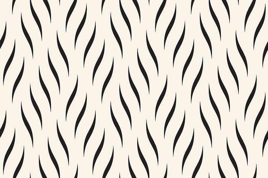 波浪图案无缝纹理 Waves. Seamless Patterns Set 2插图(2)