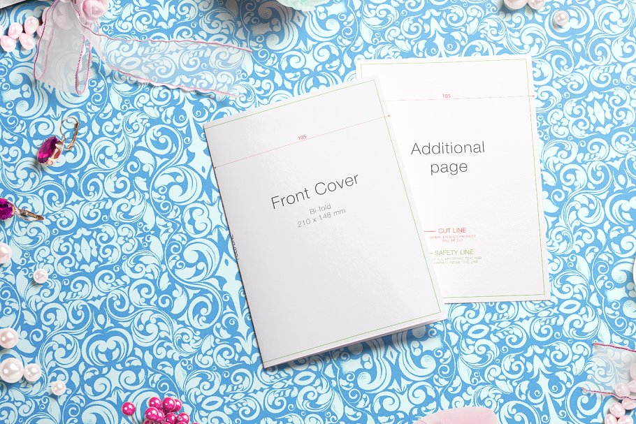 婚礼贺卡邀请卡样机 Wedding Greeting Cards mockups v.1插图(8)