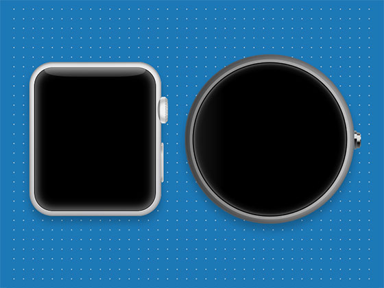 Apple Watch and Moto 360素材之家精选sketch素材