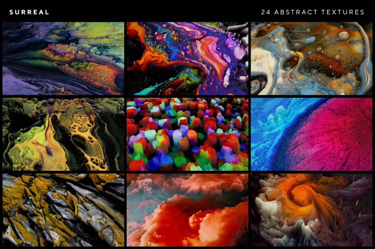 创意抽象纹理系列:超现实主义抽象纹理合集 Surreal, Vol. 1插图(6)