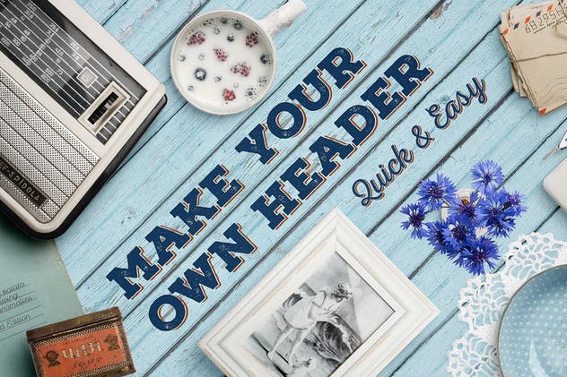 超级巨无霸Banner&Header场景设计套装 Countryside Mockup Creator插图(5)