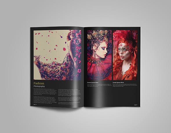 独立摄影师作品集作品画册排版设计模板 Photographer Portfolio插图(2)