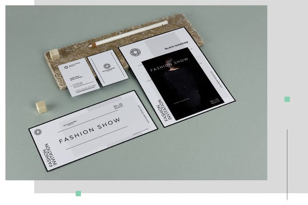 真实场景品牌宣传办公用品样机模板 Stationary Mockup Scene / Real Photos插图(4)