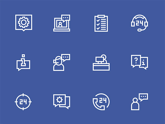 50 枚帮助和支持元素图标素材之家精选sketch素材