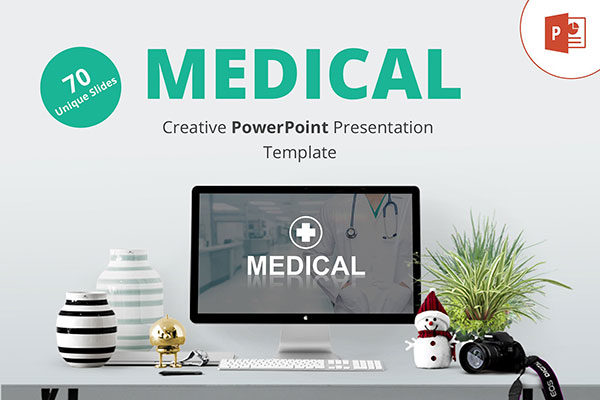 高品质医疗行业演示的PPT模板下载 Medical PowerPoint Template [pptx]