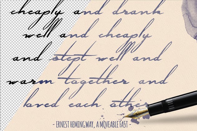 一键生成水墨绘画效果PS图层样式 Speed Ink – Smart PSD插图(2)