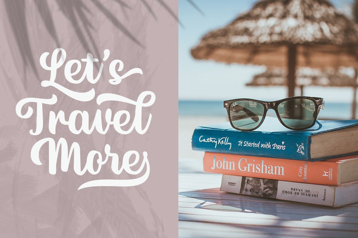 粗笔画英文连笔书法字体 Lanoline A Playful Script插图(6)