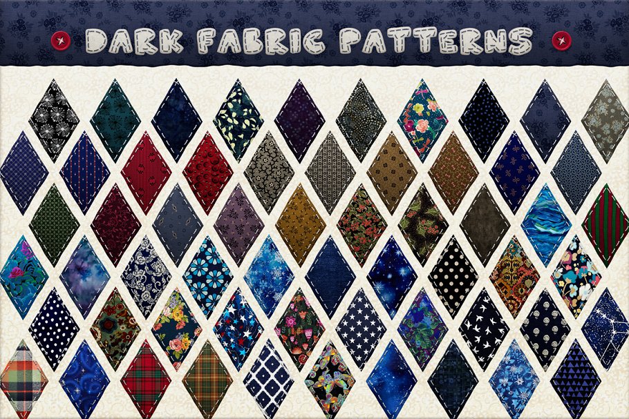 创意拼凑效果PS笔刷&图层样式合集 PATCHWORK Effect Photoshop TOOLKIT插图(2)