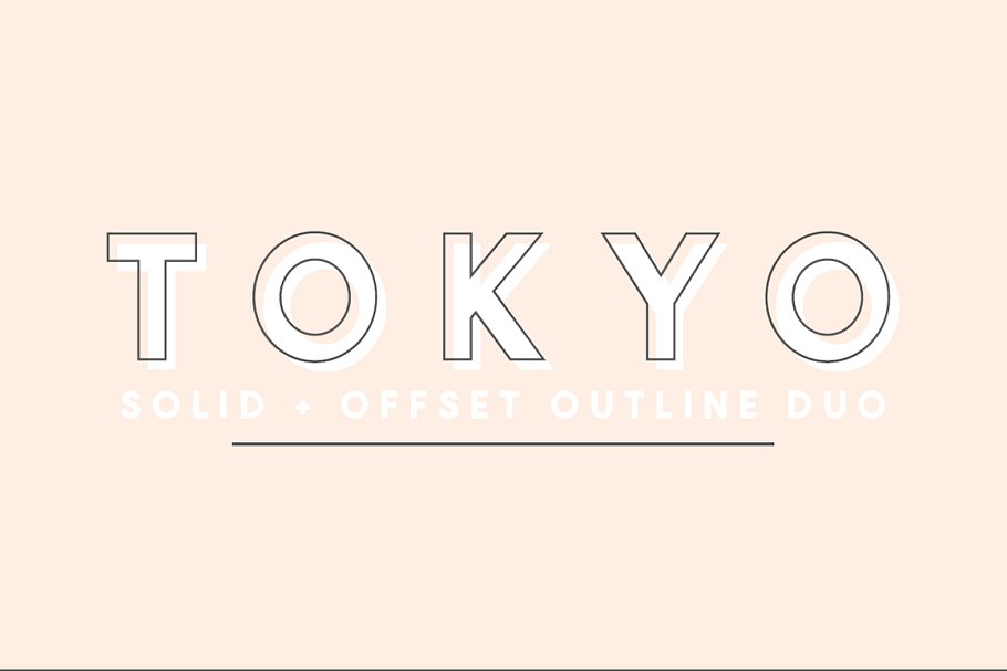 东京热？NO, 只是一款无衬线英文字体 Tokyo | A Designer Font Duo插图(8)