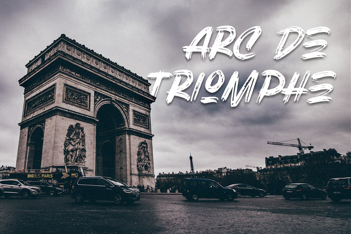 独特粗体干笔刷英文书法字体 Boa Morte Bold Handbrush Font插图(2)