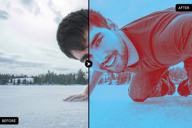 20个人像摄影双色调滤镜LR调色预设 20 Duotone Lightroom Presets插图(2)