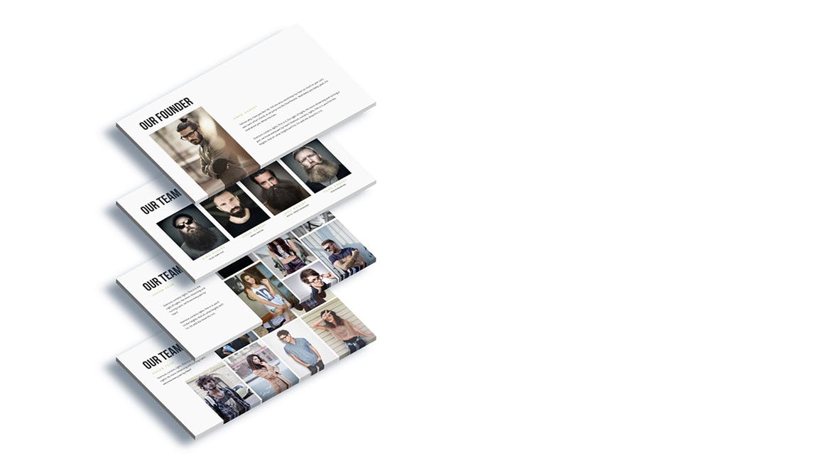 多功能的时尚创意谷歌Google powerpoint幻灯片演示文稿（pptx）插图(4)