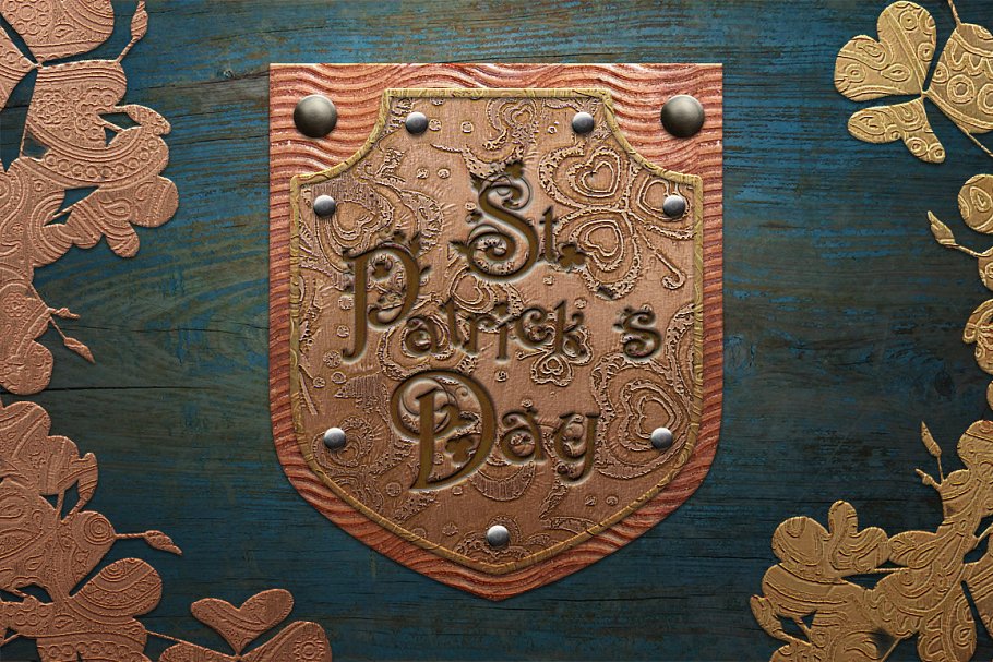 金属冲压效果PS图层样式 Metal Stamping Effect For Photoshop插图(5)