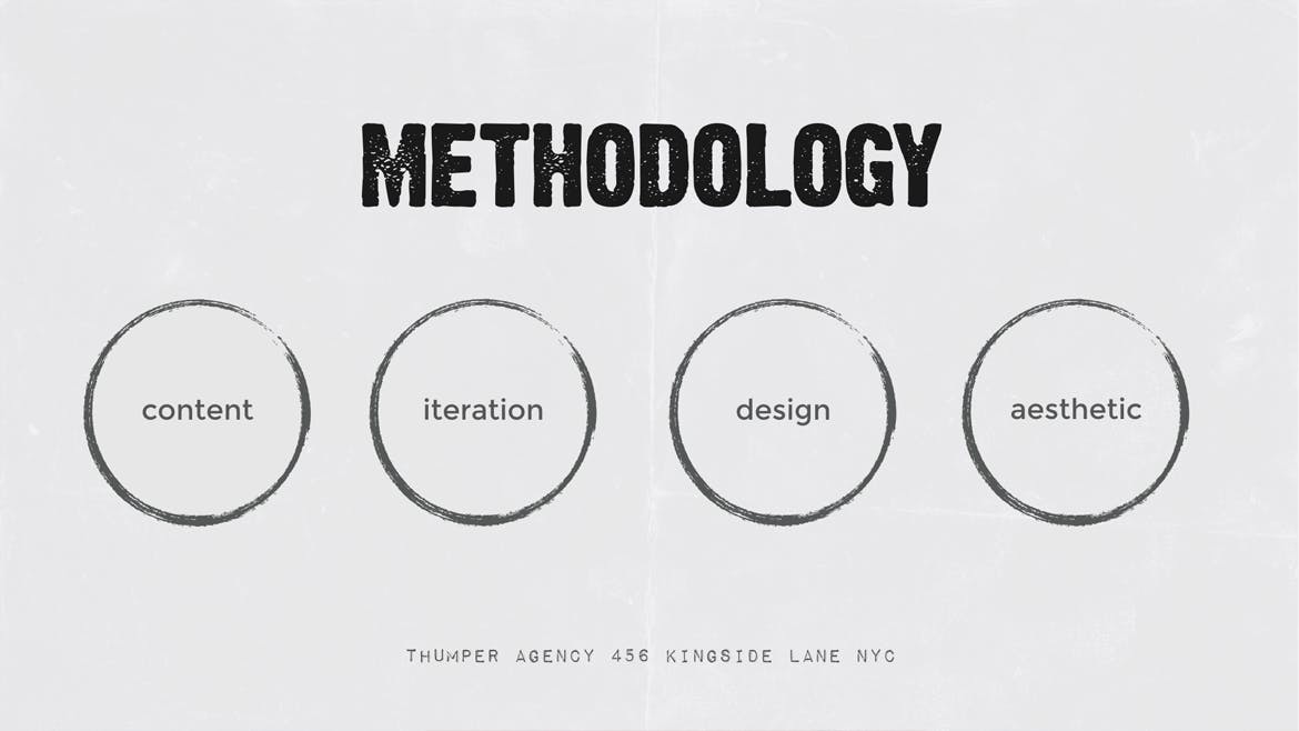 时尚大标题字体的多用途keynote幻灯片演示模版（key）插图(2)