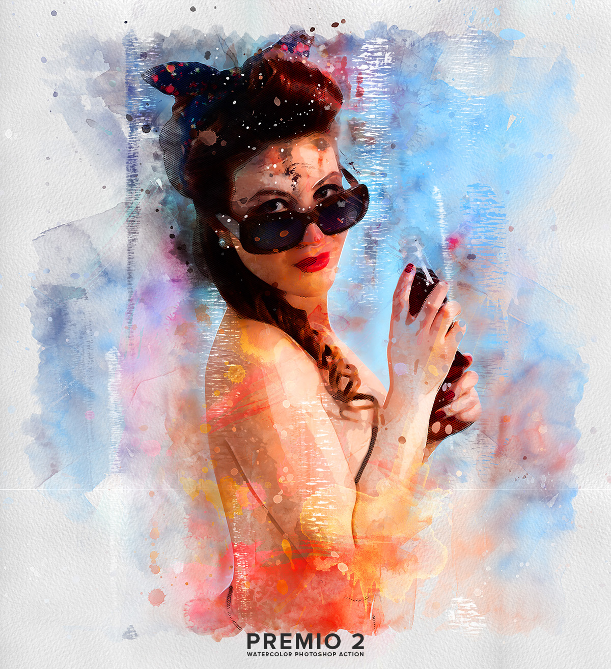 动画水彩效果的PS动作下载 Premio 2 Watercolor Photoshop Action [atn]插图(21)
