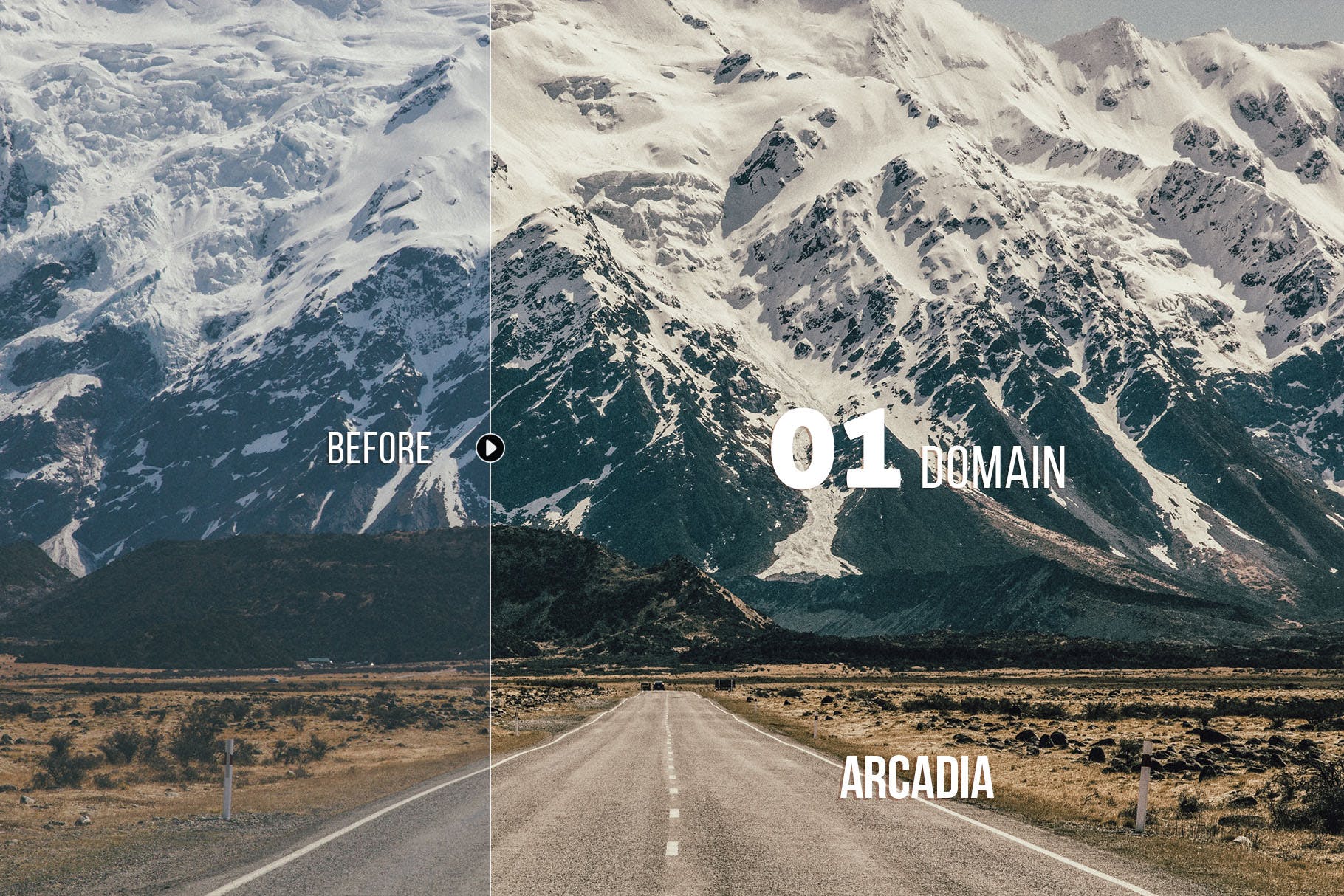 风景摄影作品后期效果处理LR预设 Arcadia Landscape Presets for Lightroom & ACR插图(1)