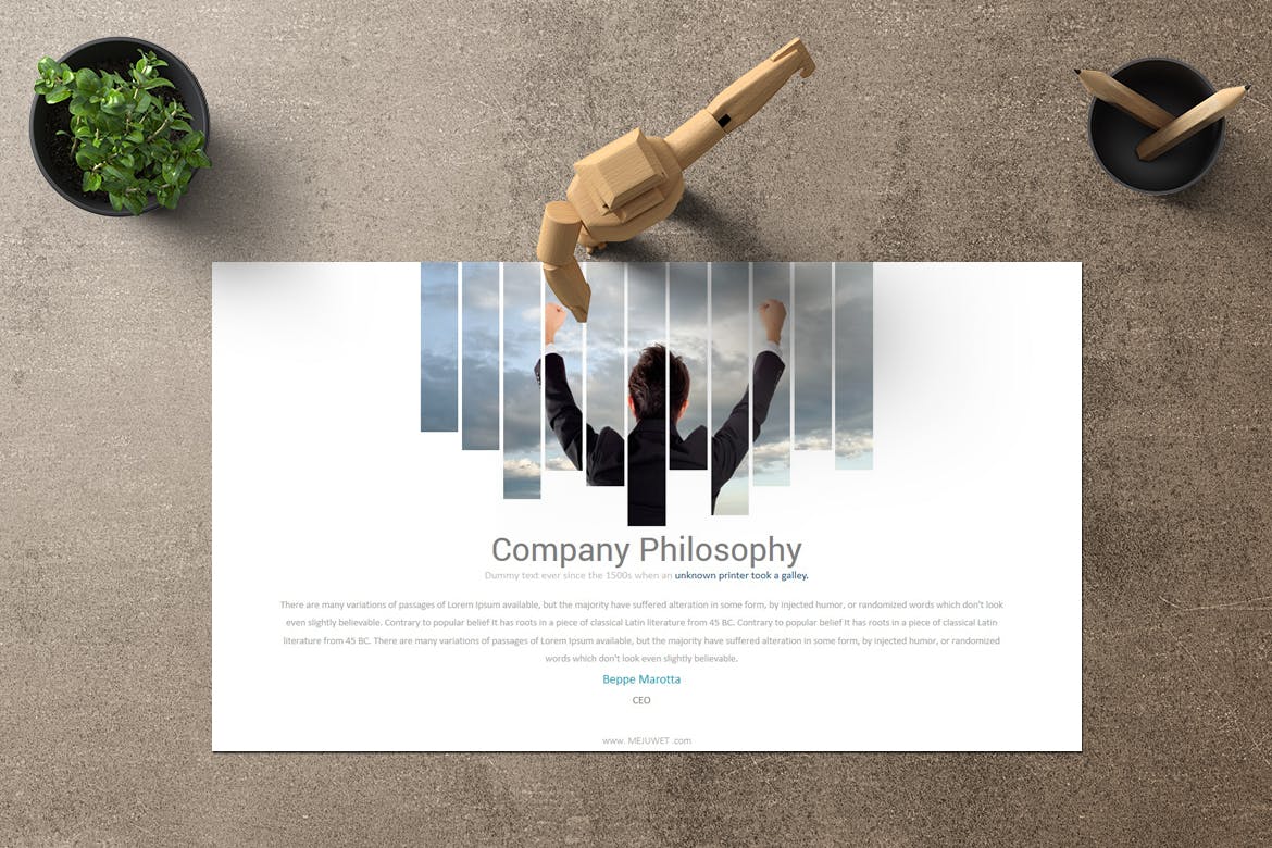 互联网公司业务介绍Keynote幻灯片模板 Mejuwet – Keynote Template插图(2)