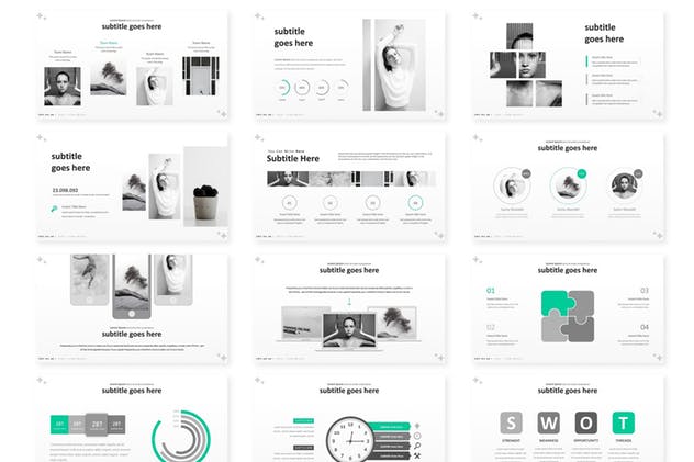 现代设计风格多功能演示业务Google Slides模板 Orch – Google Slides Template插图(2)