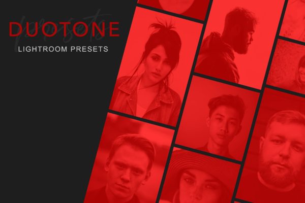 个性双色调照片调色滤镜素材库精选LR预设 DUOTONE – Lightroom Presets