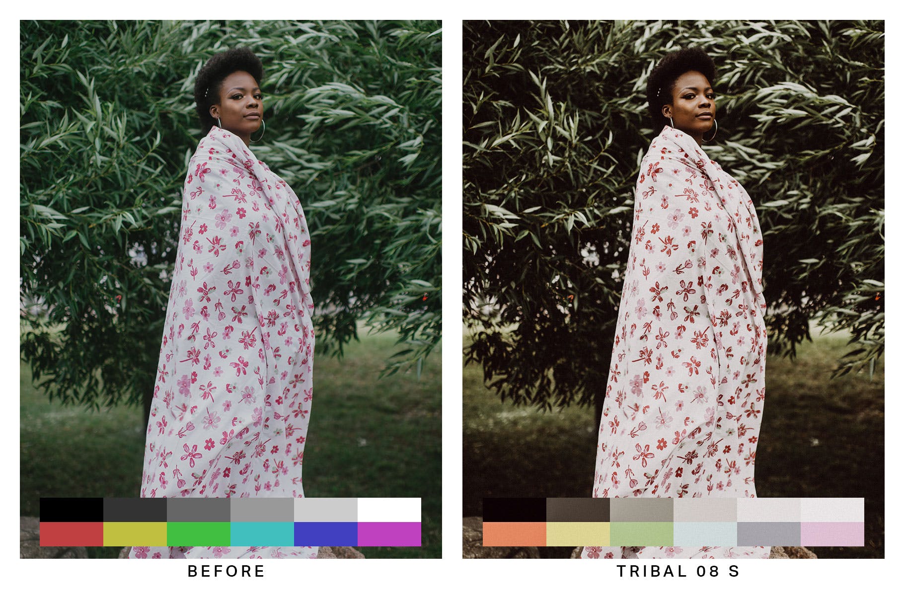 50个棕褐色电影暖色调Lightroom预设＆LUT 50 Nomad Lightroom Presets and LUTs插图(5)