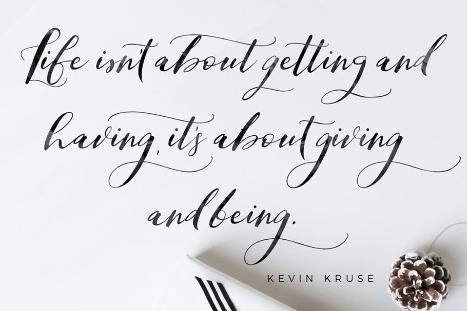 手写现代书法字体 Catedral – Script Font插图(9)