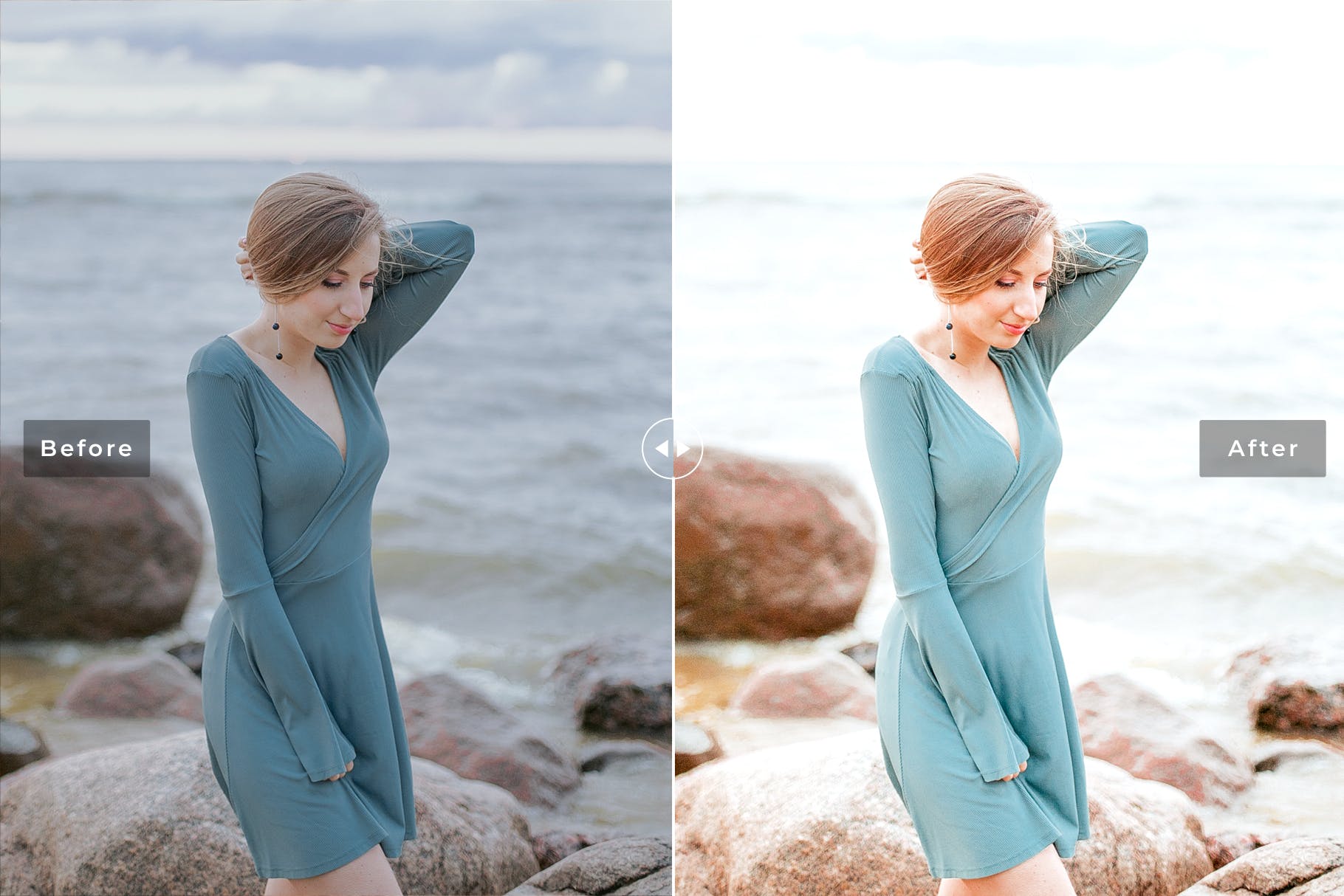 明亮/柔和/褪色自然多彩色调Lightroom预设 Riviera Maya Mobile & Desktop Lightroom Presets插图(4)