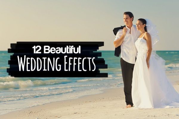 12个漂亮的婚礼摄影怀旧胶片效果 12 Beautiful Wedding Effects
