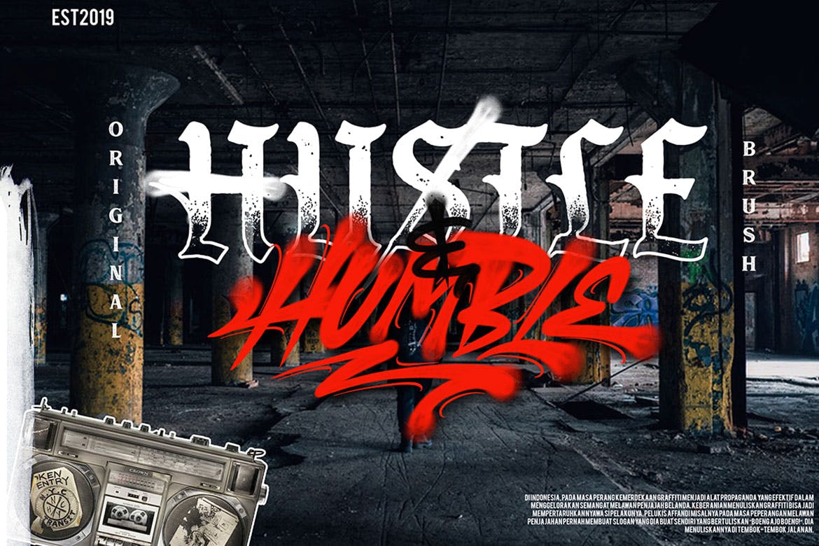 欧美街头涂鸦艺术PS笔刷下载插图(5)