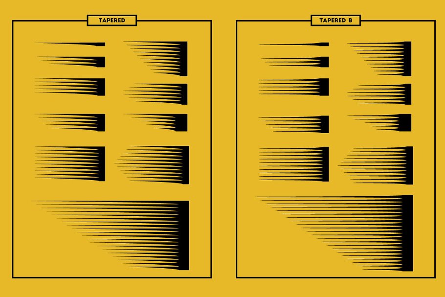 现代木刻纹理AI笔刷 Modern Woodcut Brushes插图(10)