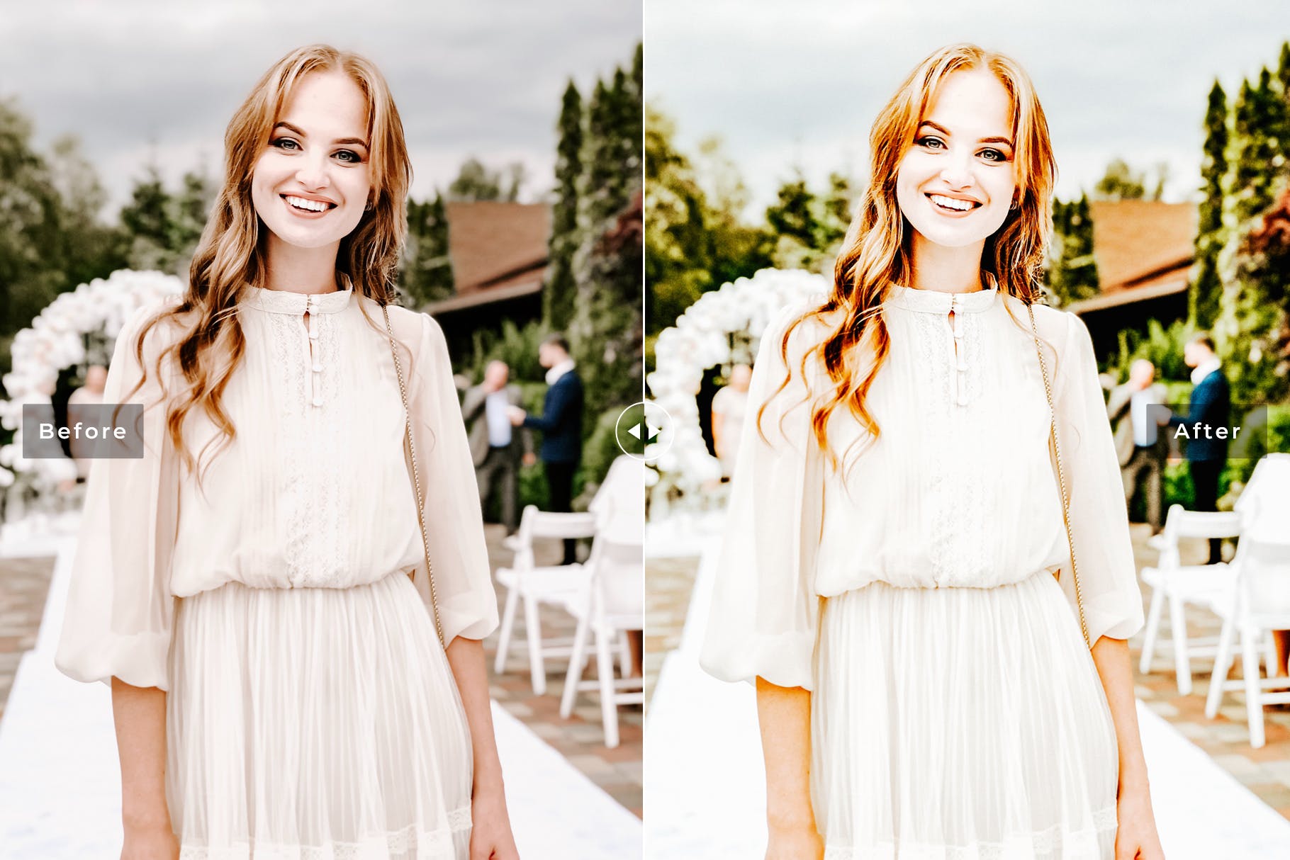 日系人物摄影后期处理暖色系调色滤镜LR预设 Mochi Mobile & Desktop Lightroom Presets插图(2)