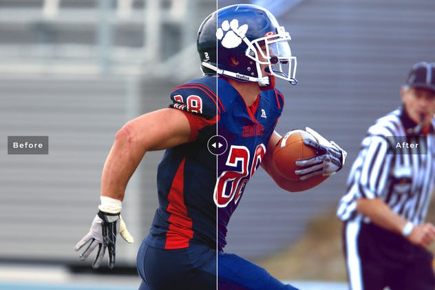 50款运动摄影照片后期处理LR调色预设 50 Sports Effect Photoshop Actions插图(2)