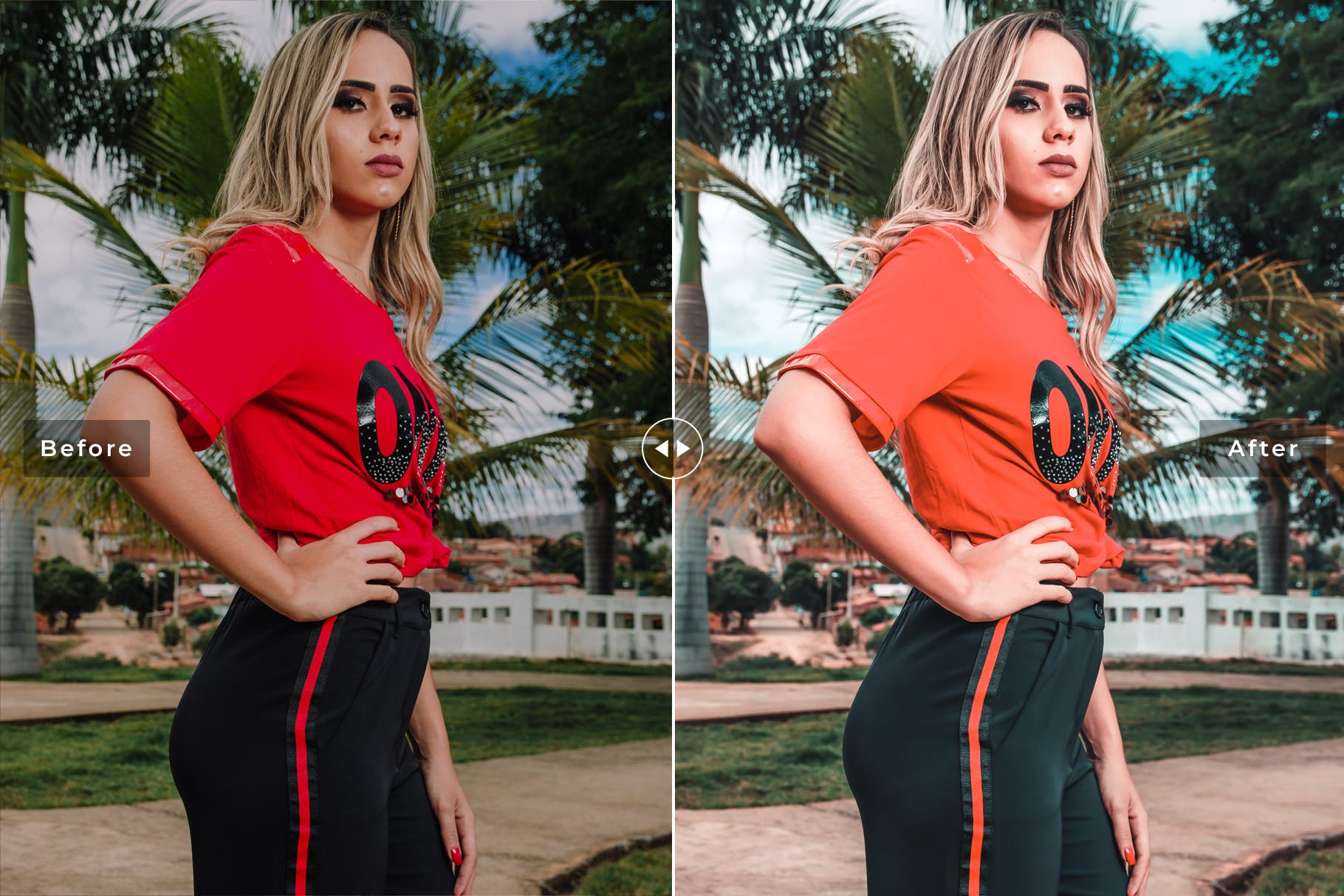 低饱和度晕影唯美色调Lightroom预设 Globetrotter Mobile & Desktop Lightroom Presets插图(1)