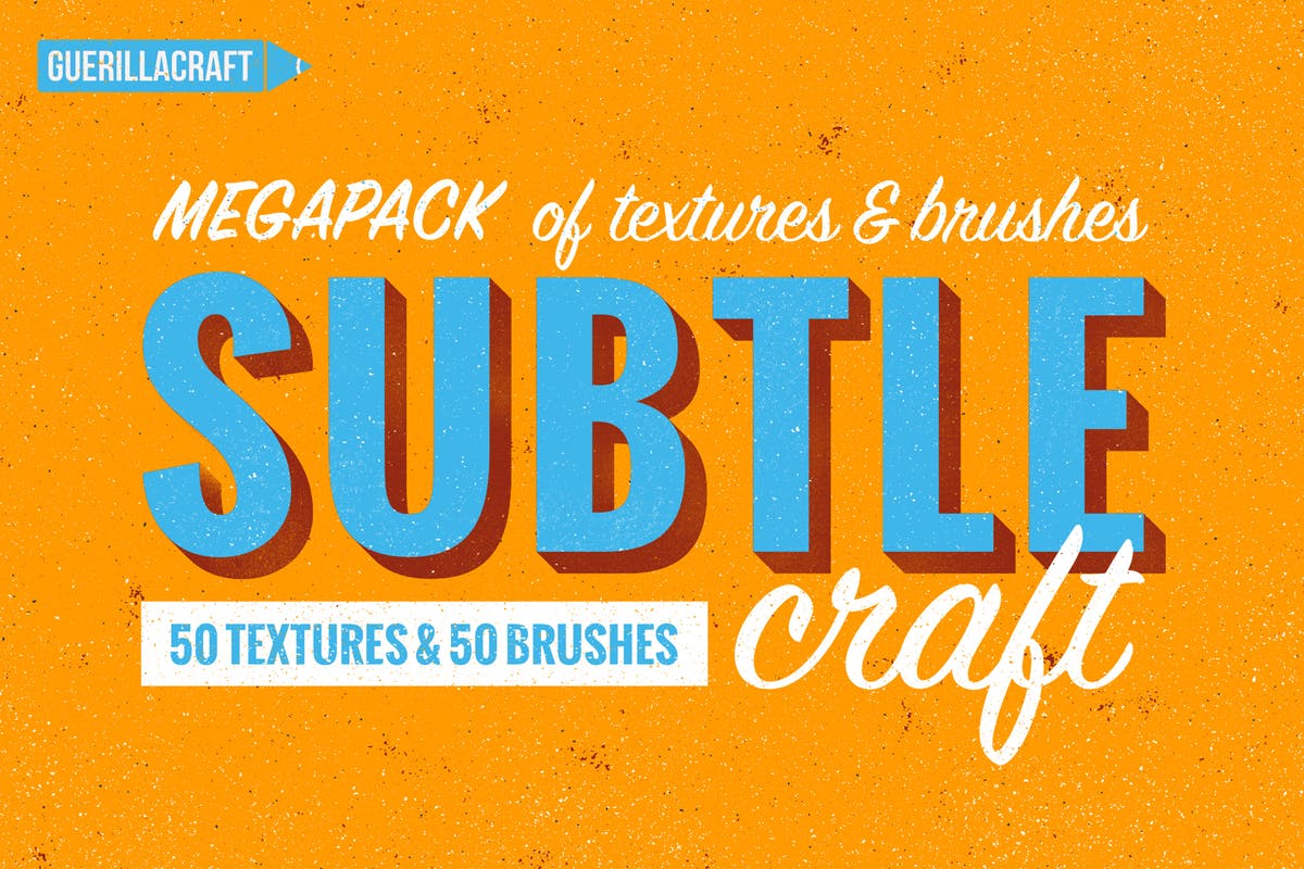 复古效果细微尘埃微粒纹理肌理PS笔刷 Subtlecraft – textures and brushes插图