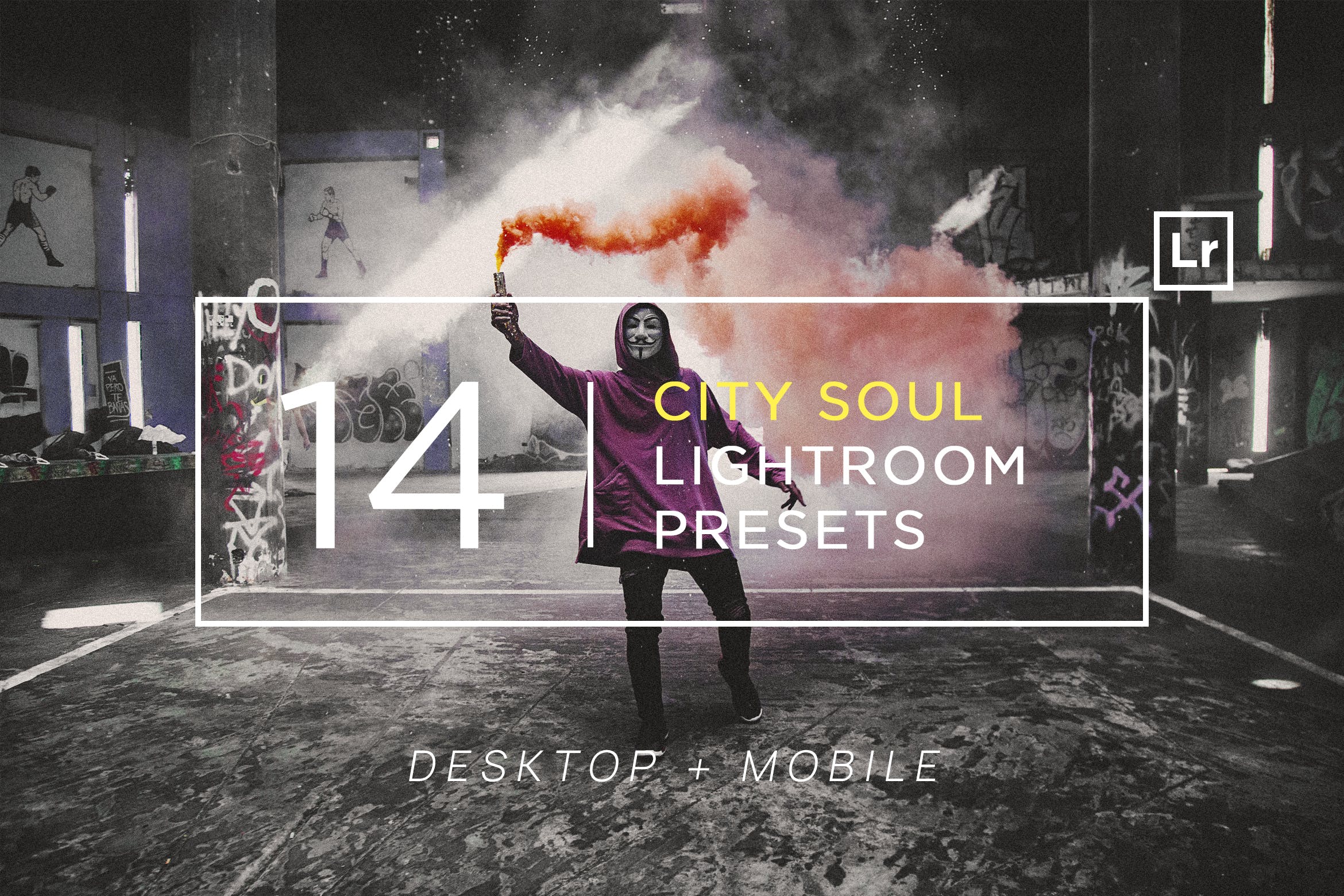 14个现代时尚亮色效果照片处理LR预设 14 City Soul Lightroom Presets + Mobile插图
