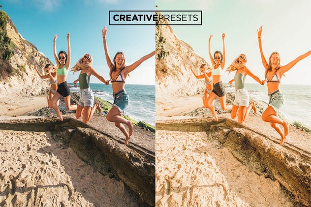 一款橙色暖色系的照片调色LR预设 Orange Lightroom Mobile Preset插图(5)