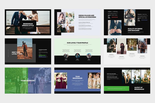 婚礼婚庆策划Google Slides幻灯片素材 Kavela : Wedding Ceremony Planner Google Slides插图(9)