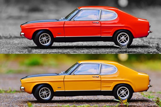 区域色彩海报照片特效PS动作 Selective Color Area Photoshop Action插图(5)