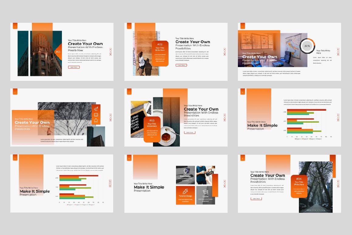企业市场规划/业务发展计划PPT幻灯片设计模板 Business Powerpoint Template插图(1)