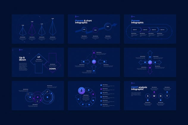 比特币加密货币投资金融PPT幻灯片演示模板 CRYPTO Powerpoint Template插图(10)