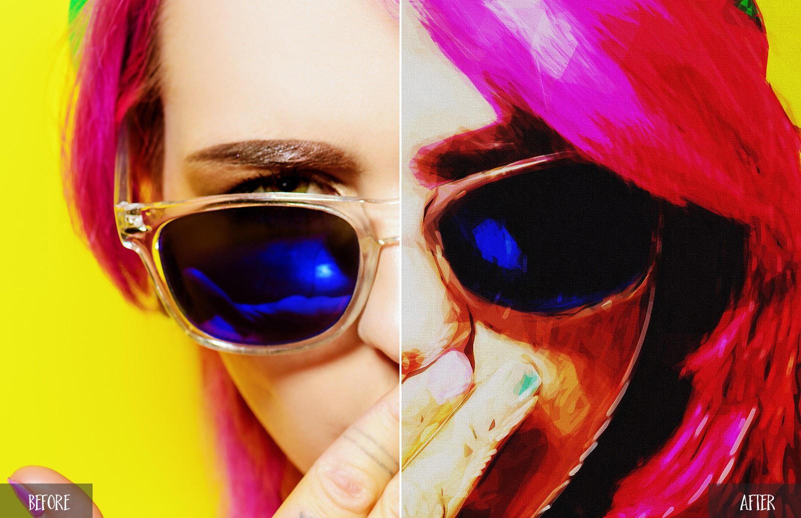 表现主义效果模型 Expressionism – Photoshop Mockup插图(1)