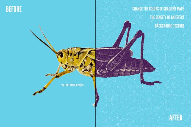 Alternative Printmaker–打造另类版画效果的PS笔刷下载[abr,pat,grd,psd]插图(7)