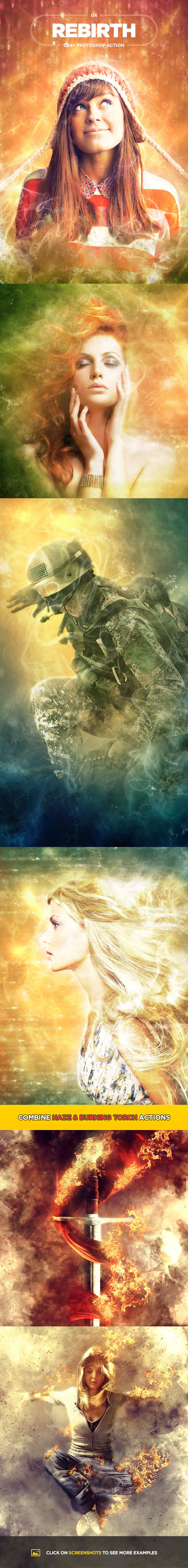 4套梦幻魔法特效的PS动作合辑 4 in 1 Stunning Bundle vol.2 [atn]插图(3)