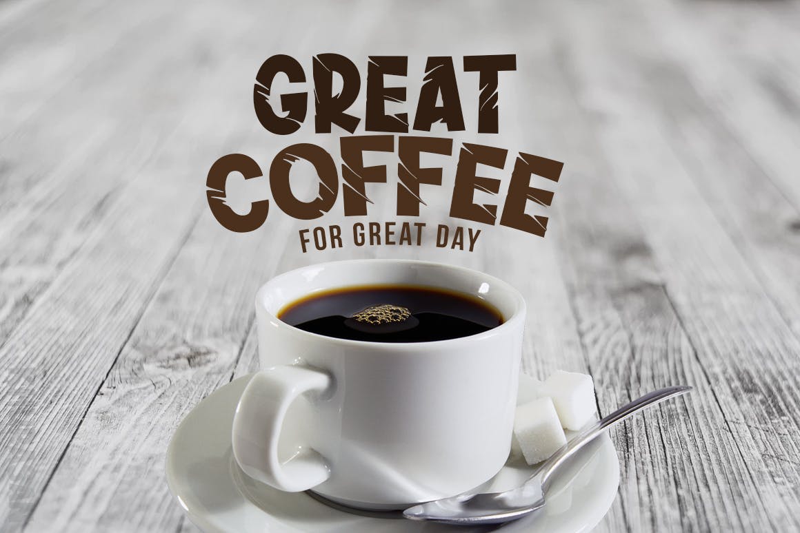 英文粗体划痕无衬线字体下载 Greywall插图(1)