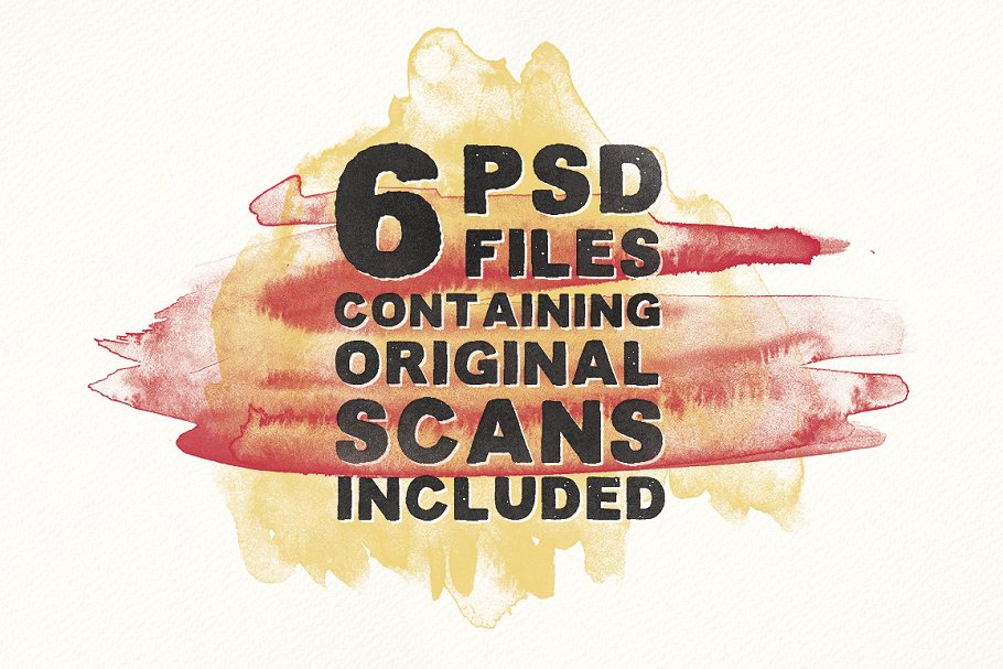 75款水彩笔画PS笔刷 75 Watercolor Brushes – Vol.2插图(3)