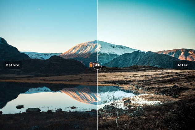 100款风景旅行照片后期处理调色LR预设合集 100 Landscape Lightroom Presets Pack插图(8)