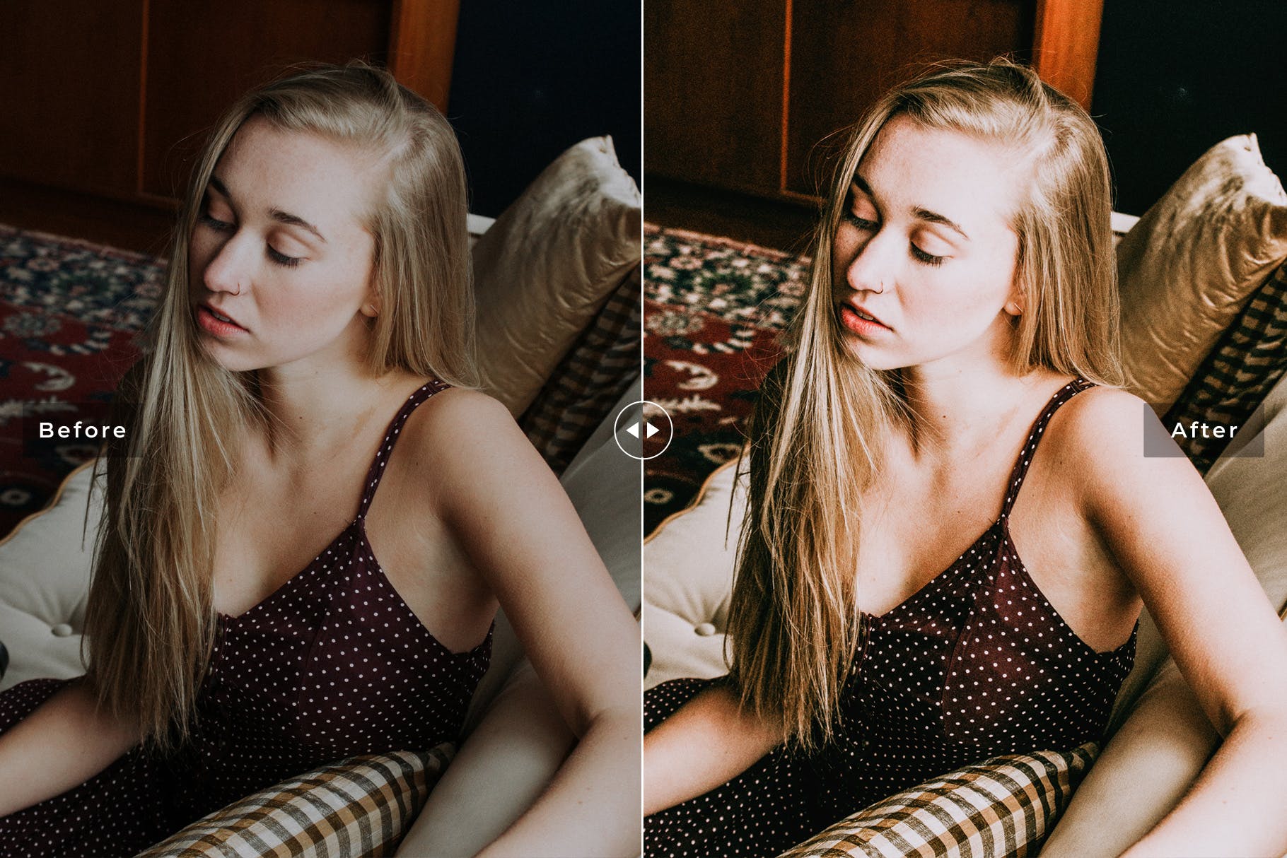 森林/林地摄影暖橙色调照片后期处理素材库精选LR预设 Daiquiri Mobile & Desktop Lightroom Presets插图(2)