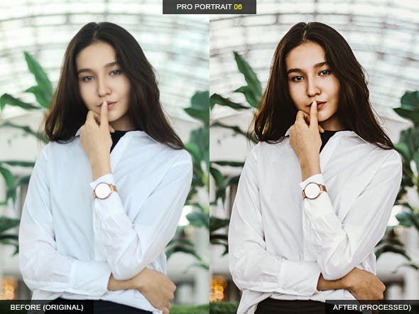 12款专业人像摄影美颜滤镜LR预设合集 12 Pro Portrait + VSCO Lightroom Presets插图(6)