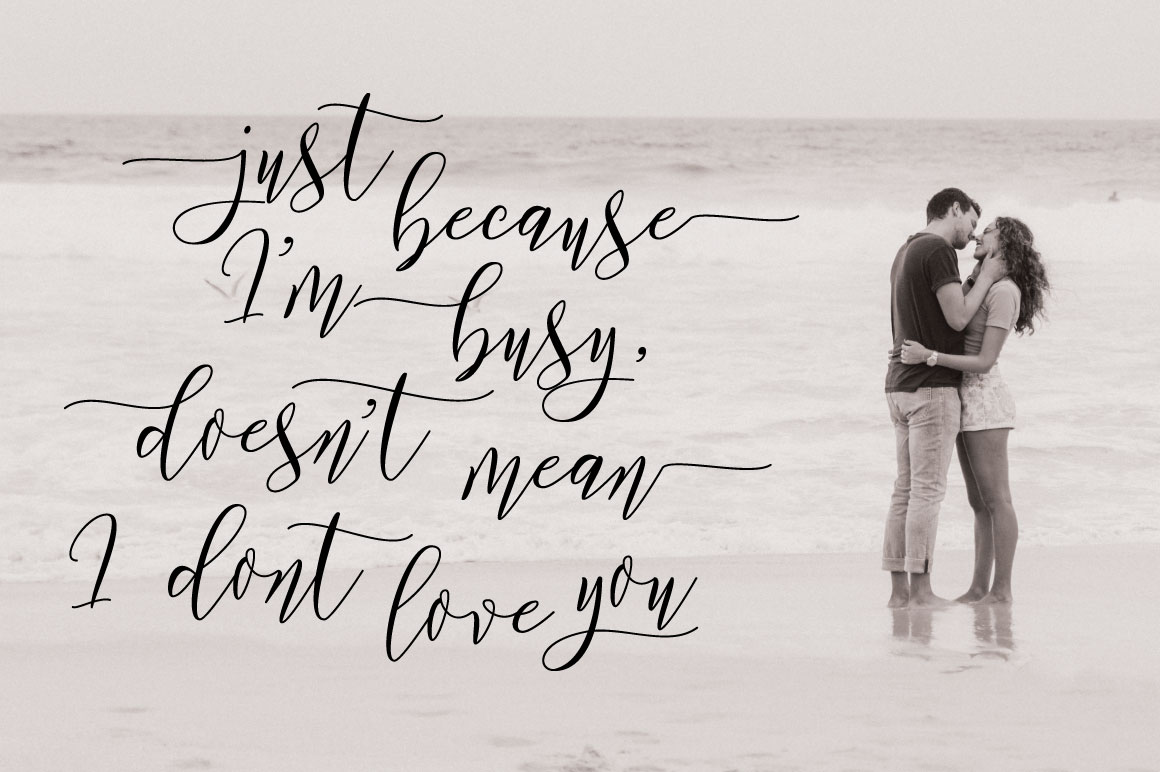 一款优雅的英文手写字体：Frutilla Script [otf,ttf]插图(2)