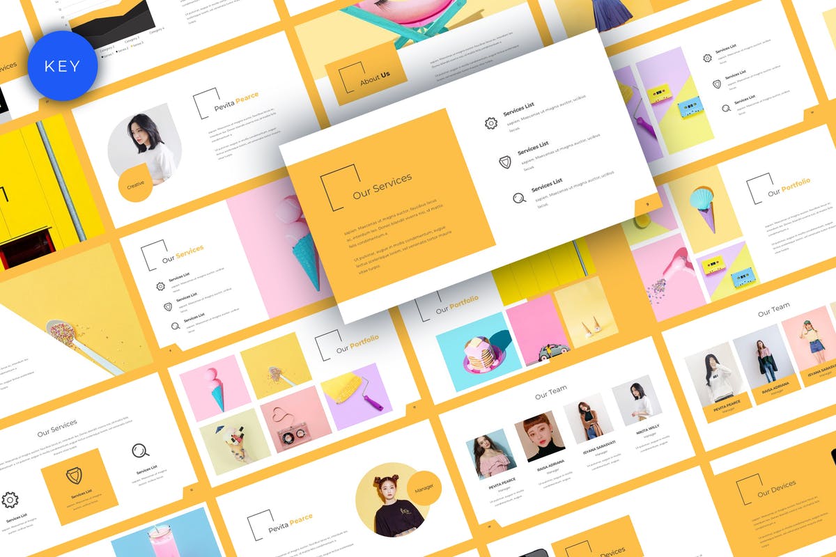 极简主义创意设计品牌介绍Keynote幻灯片模板 Edway Creative Keynote插图