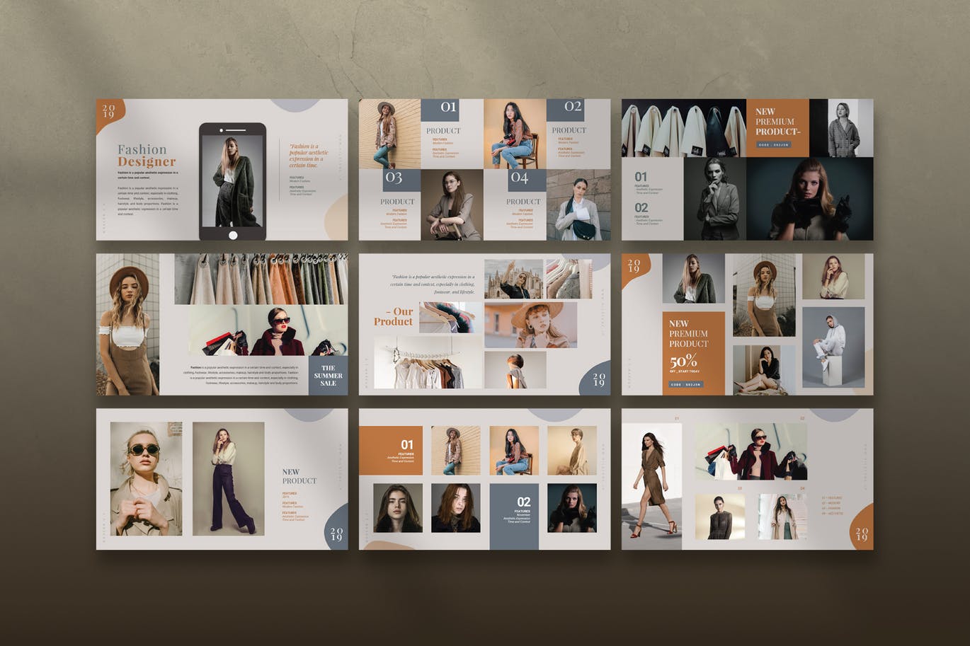 时尚品牌商店介绍Keynote演示文稿模板 Fashion Store – Keynote Presentation插图(5)